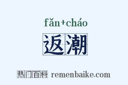 返潮是什么意思的图片